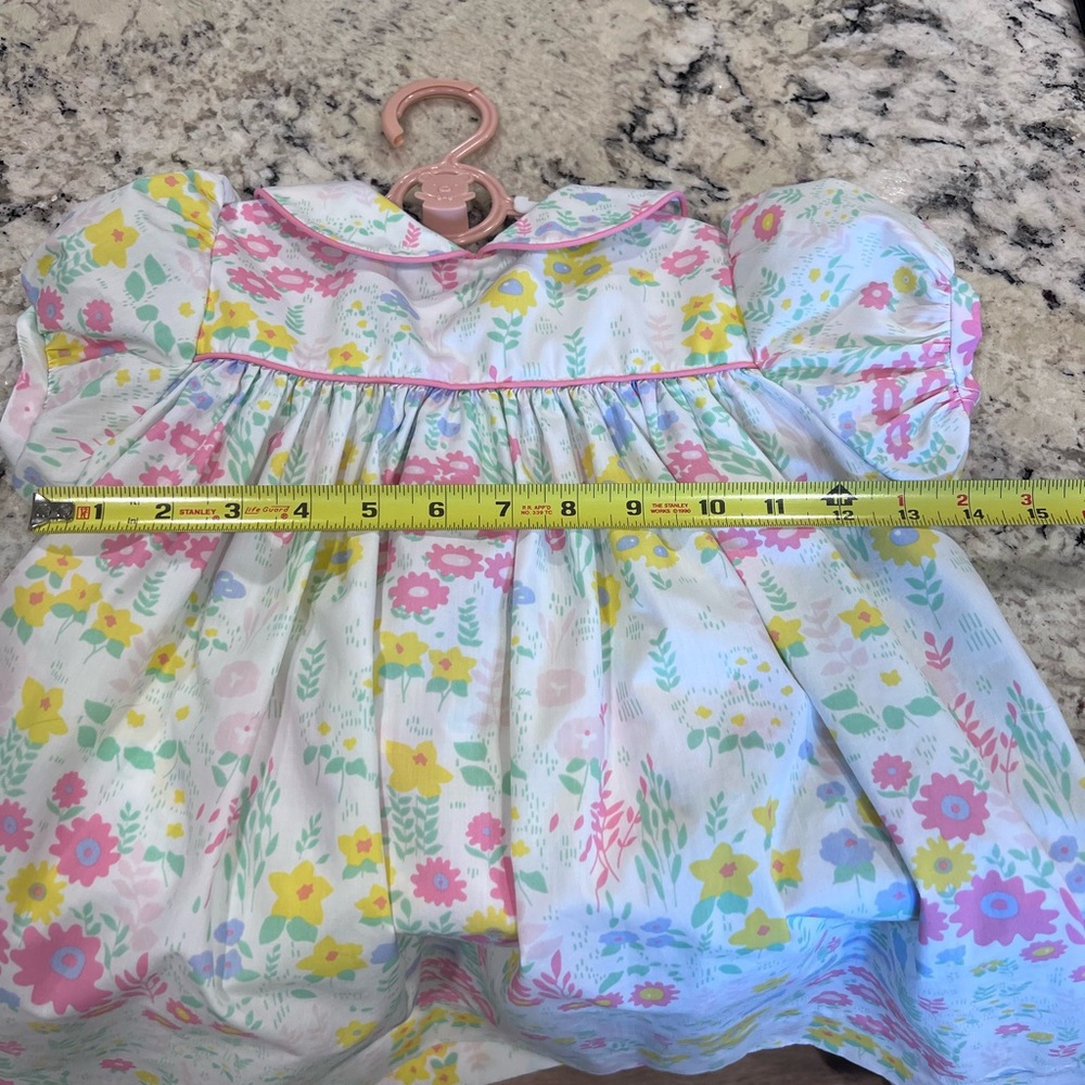 The Beaufort Bonnet Company Pink Floral Dress size 5 no stains worn once - Picture 3 of 6